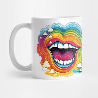 Psychedelic Smile Mug